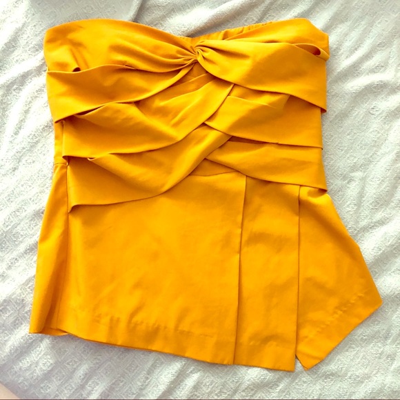 Alythea Tops - Pleated tube top